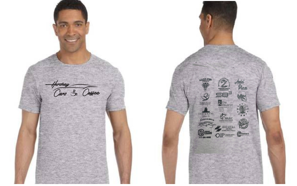 HCC Sponsor Short Sleeve (Car logo)-Gildan G800 Adult 50/50 T-shirt Dark Gray