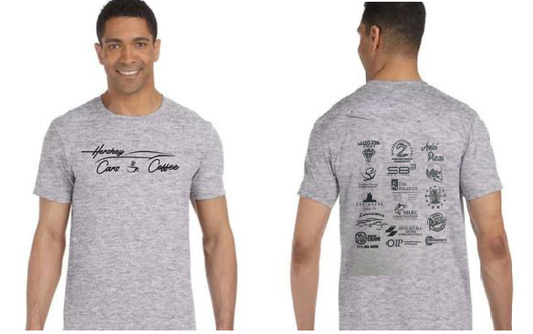 HCC Sponsor Short Sleeve (Car logo)-Gildan G800 Adult 50/50 T-shirt Dark Gray